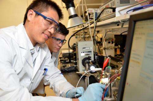 JCAP stabilizes common semiconductors for solar fuels generation