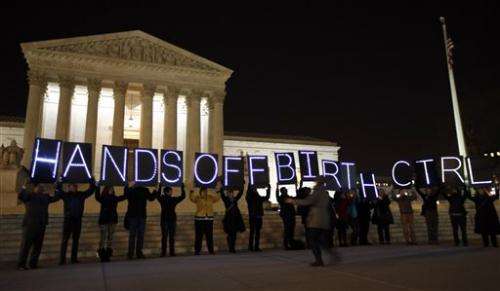 Justices tackle health law birth control coverage