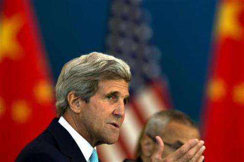 Kerry cites frank cyberhacking talks with China