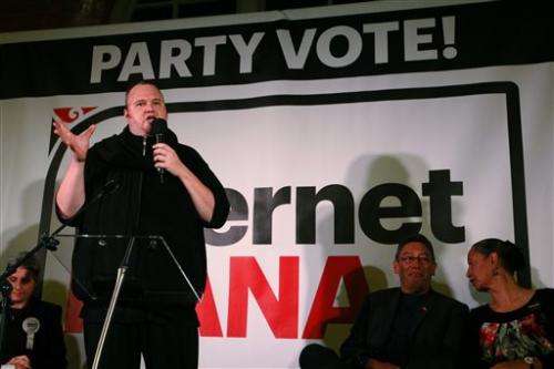 Kim Dotcom's party poised to win New Zealand seats