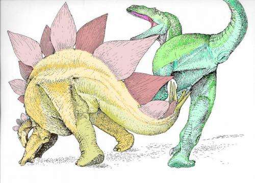 Kung fu stegosaur