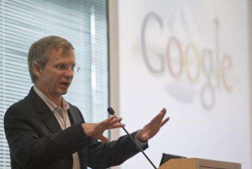 lan Eustace speaks during the grand opening of Google Kirkland October 28, 2009 in Kirkland, Washington