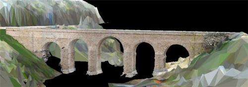 Laser and radar unveil the secrets of roman bridges