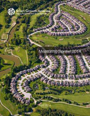 Less sprawl equals better quality of life