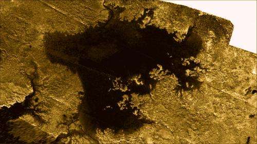 Mysterious 'Magic Island' appears on Saturn's moon Titan
