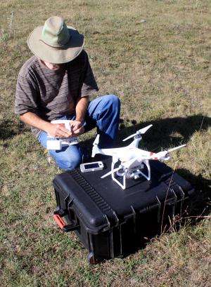 Archaeologist 'digs' using drone for fieldwork in Armenia