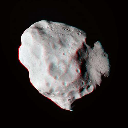 Lutetia’s dark side hosts hidden crater