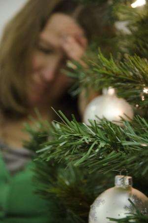 Many different factors can trigger holiday depression
