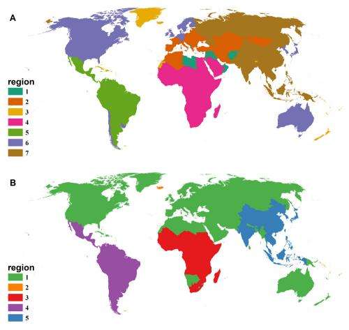 Mapping human disease: 'Not all pathogens are everywhere'