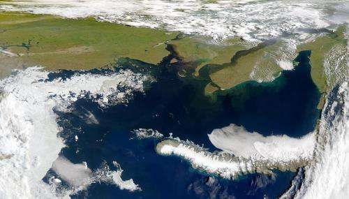 Methane is leaking from permafrost offshore Siberia