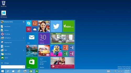Microsoft skips Windows 9 to emphasize advances
