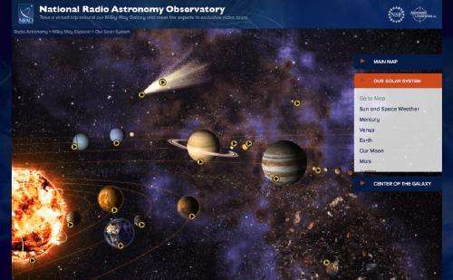 ‘Milky Way Explorer’ software gets new Solar System installment