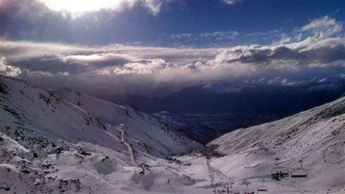 Missing from New Zealand's ski slopes? Snow