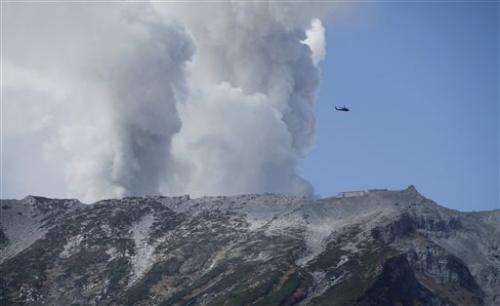 More than 30 believed dead at Japanese volcano