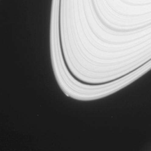 NASA Cassini images may reveal birth of a saturn moon