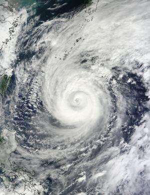 NASA gathering data on Super Typhoon Vongfong as Japan prepares