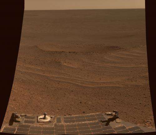 NASA long-lived Mars Opportunity rover sets off-world driving record