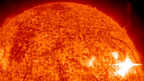 NASA MESSENGER and STEREO measurements open new window into high-energy processes on the sun