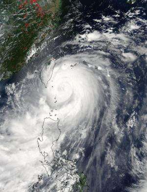 NASA provides double vision on Typhoon Matmo