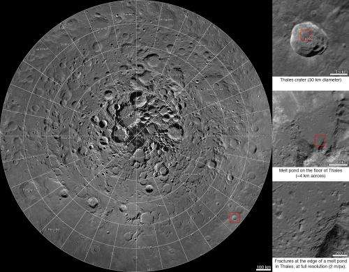 NASA releases first interactive mosaic of lunar north pole