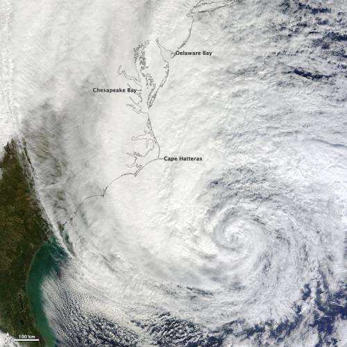 NASA remembers Hurricane Sandy