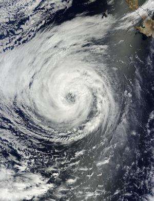 NASA sees massive Tropical Storm Lowell close enough to trouble Baja California