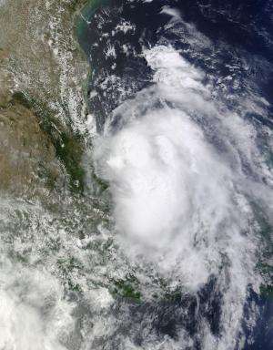NASA's HS3 hurricane mission and Terra satellite take on Tropical Storm Dolly