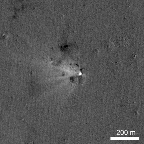NASA's LRO spacecraft captures images of LADEE's impact crater