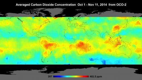 NASA's spaceborne carbon counter maps new details