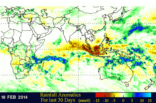 NASA's TRMM satellite saw extreme rainfall from Tropical Cyclone Guito