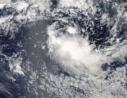 NASA's watches Tropical Cyclone Bakung over open ocean