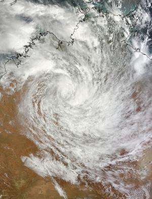 NASA tracks soggy System 94S over Western Australia