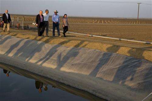 NASA turns research to California drought