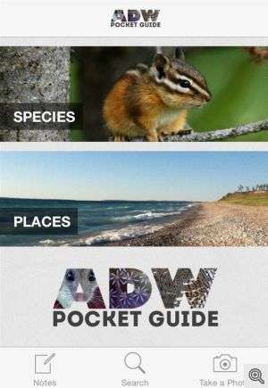 New app customizes animal natural history on the go