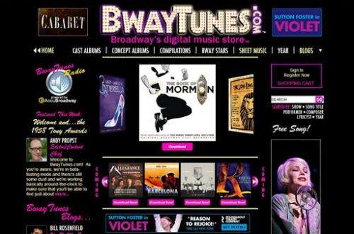 New digital music store to cater to theater fans