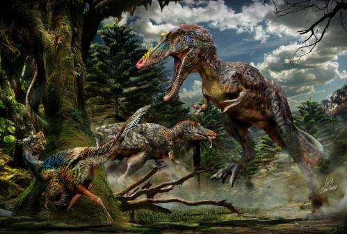 Newly found dinosaur is long-nosed cousin of Tyrannosaurus rex