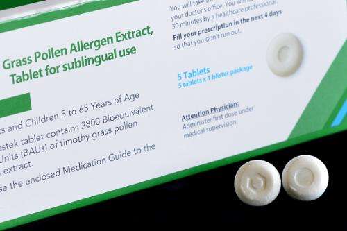 New sublingual pill may help allergies