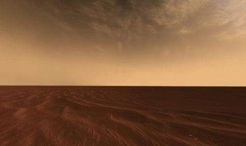 New type of dust in Martian atmosphere discovered