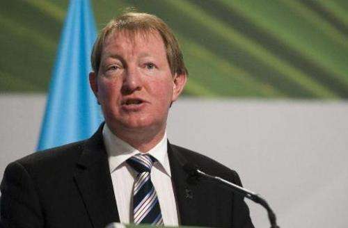 New Zealand's Nick Smith, pictured during a Climate Change conference in Mexico, on December 8, 2010, has rejected calls for gre