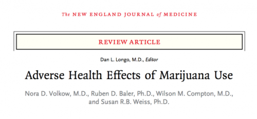 NIDA review summarizes research on marijuana's negative health effects
