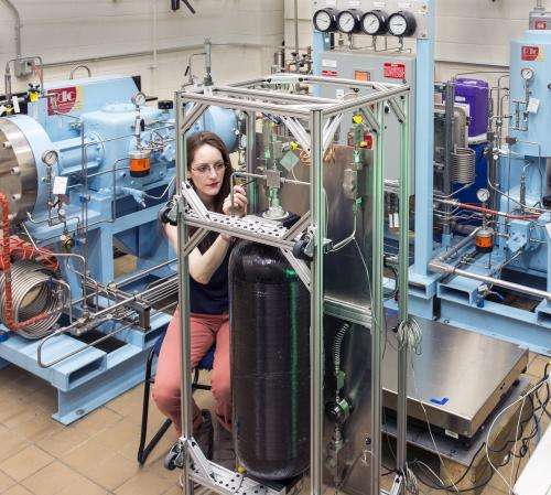 NIST develops prototype meter test for hydrogen refueling stations