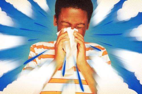 Novel study uncovers the way coughs and sneezes stay airborne for long distances