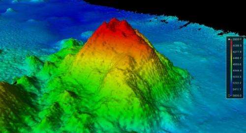 Ocean Mappers Discover Seamount in Pacific Ocean