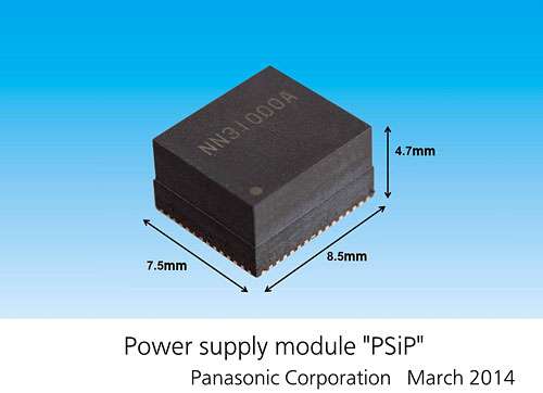 Panasonic announces 'PSiP' power supply module with 50% smaller footprint