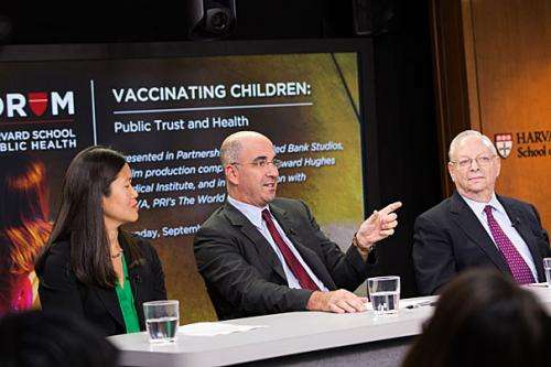 Panelists see communications gap on vaccines