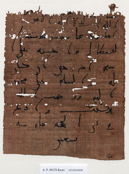 Papyrus, parchment and paper trails