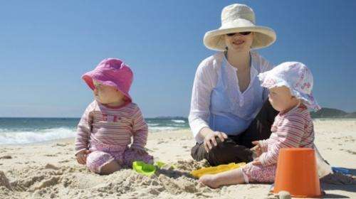 Parents don't protect themselves from skin cancer because they're prioritising their children's skin