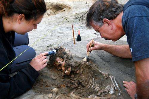 Peruvian dig reveals sacrificial mystery