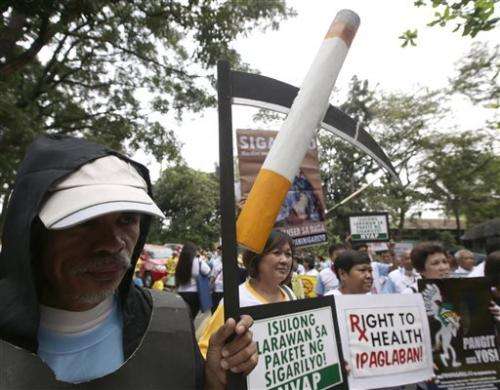 Philippines may soon make smoking warnings graphic
