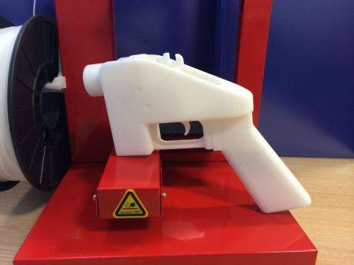 Police highlight dangers of 3D-printed gun